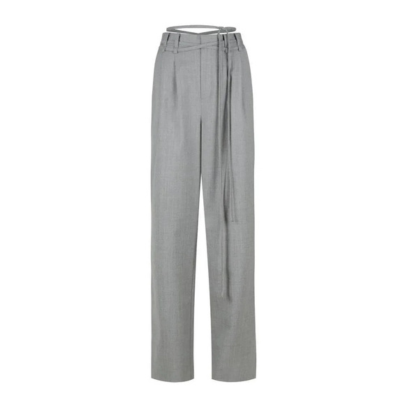 Hansen + Gretel Aniston Pants in Slate XSmall New Womens Tailor Trousers - Picture 11 of 16